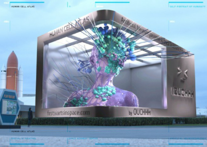 ouchhh 与 CERN 为 2024 年迪拜数字艺术展带来超凡脱俗的“人性绘画”
