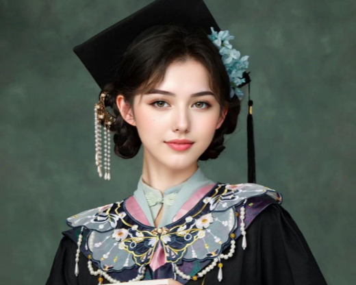 工作流上新丨学士服邂逅新中式，一键get国风毕业照