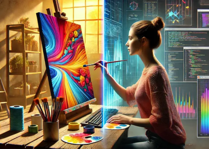 像素 vs 画笔：AI 艺术革命