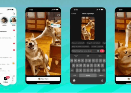 TikTok推出”AI Alive”工具：用一句话将照片变成视频